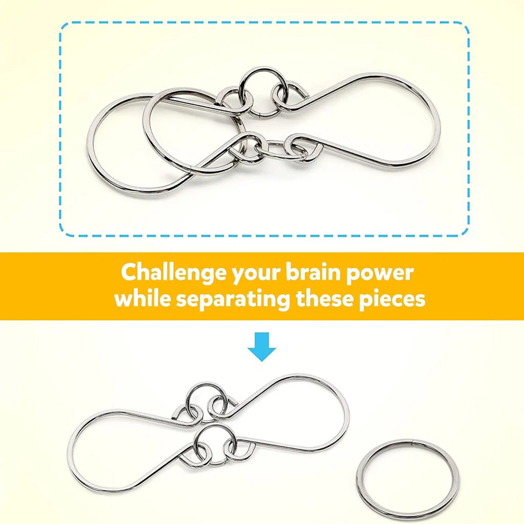 ✅ ✅ The Best Gift🎁 Metal Montessori Puzzle Solving - Image 13