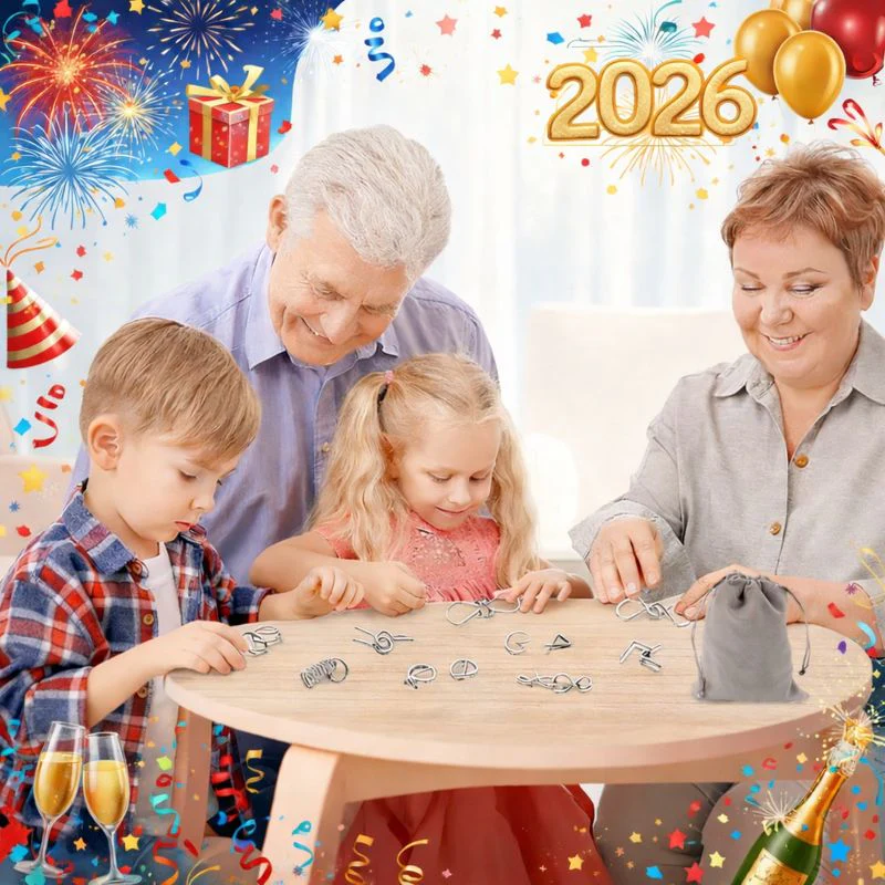✅ ✅ The Best Gift🎁 Metal Montessori Puzzle Solving - Image 6