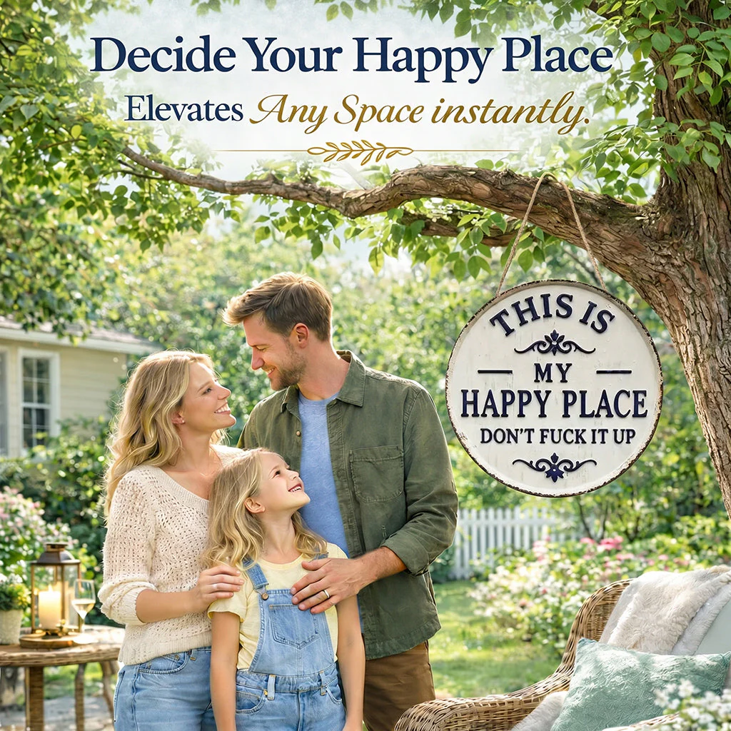 🥰 “This Is My Happy Place” Door Sign
