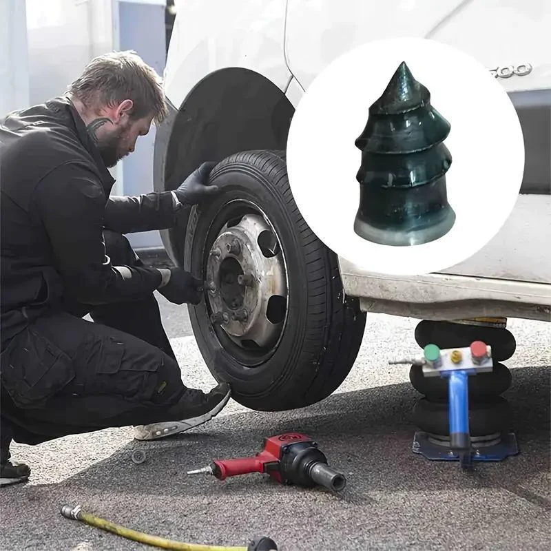 🔥2026 hot sale 🔥 Instant Tire Plug Repair Kit 🚗✨ Free Screwdriver Included! ⭐ - Image 4