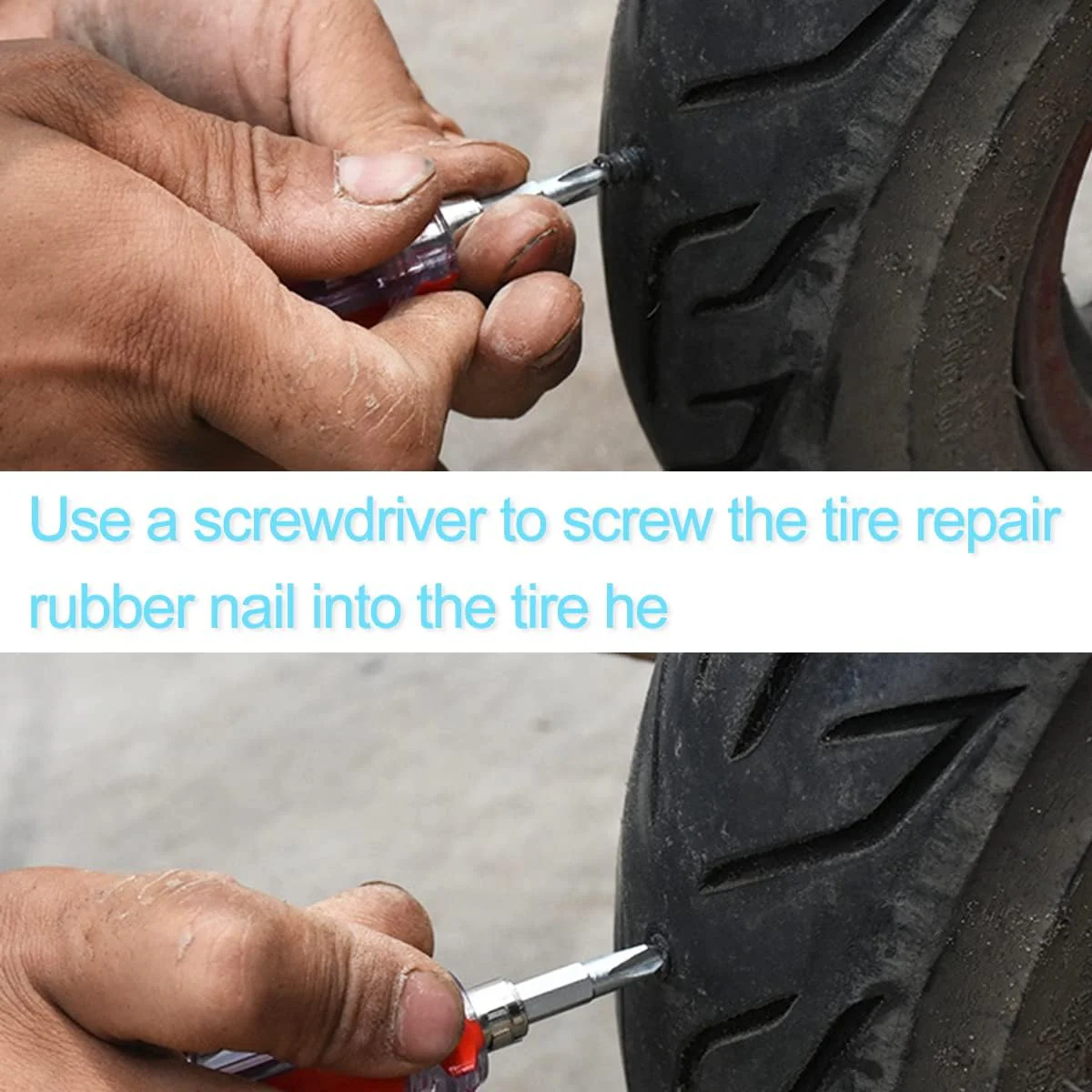 🔥2026 hot sale 🔥 Instant Tire Plug Repair Kit 🚗✨ Free Screwdriver Included! ⭐ - Image 8