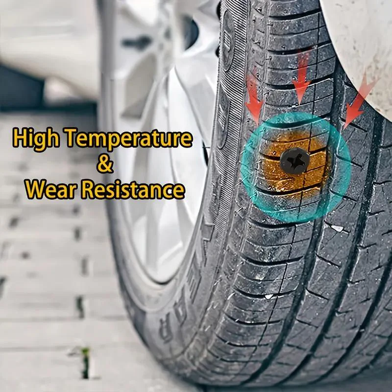 🔥2026 hot sale 🔥 Instant Tire Plug Repair Kit 🚗✨ Free Screwdriver Included! ⭐ - Image 9