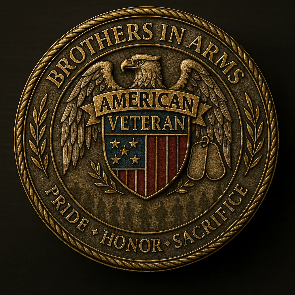 💖Last Day 49% OFF - 🇺🇸 “DD-214 – FOR THOSE WHO SERVED” Commemorative Coin - Image 2